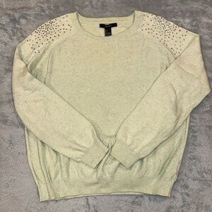 Light green crewneck
